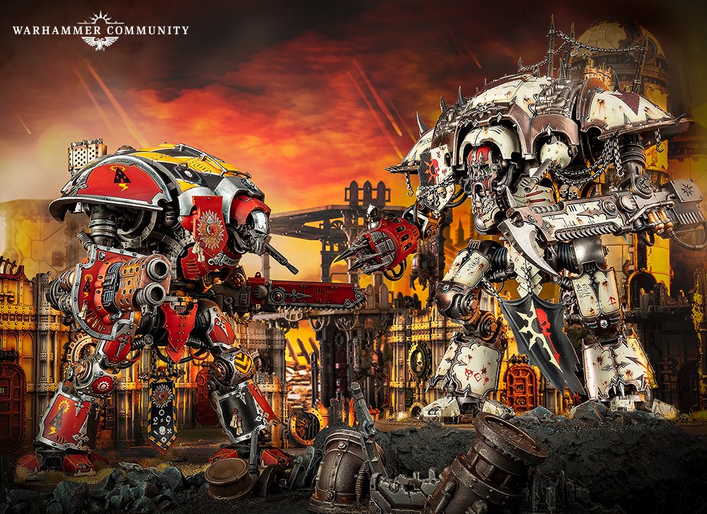 Warhammer 40K Imperial Knights Codex And More TechRaptor
